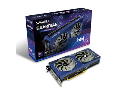 Grafična kartica Intel ARC B580 GUARDIAN OC, 12GB GDDR6, PCIe 4.0 x8, 3x DisplayPort, 1x HDMI, Sparkle