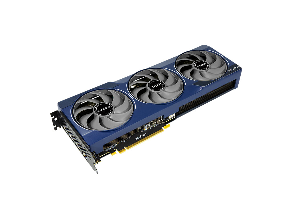 Grafična kartica Intel ARC B580 TITAN OC, 12GB GDDR6, PCIe 4.0 x8, 3x DisplayPort, 1x HDMI, Sparkle