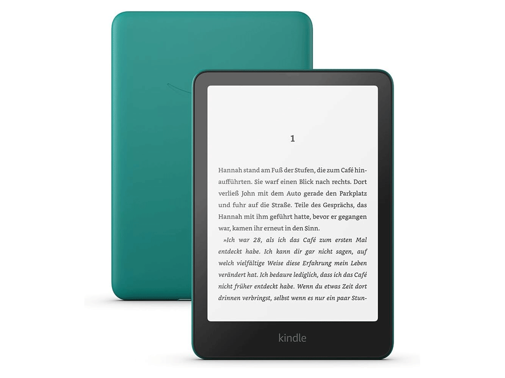 E-bralnik Amazon Kindle Paperwhite 2024 (12 gen) Special Offers, 7'' 16GB WiFi, 300dpi, USB-C, zelen