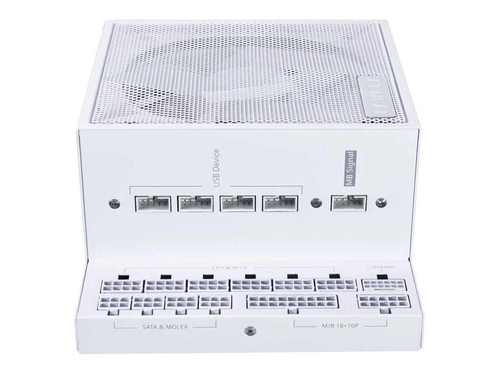 Napajalnik ATX Lian Li EDGE 1000W, 80 PLUS Gold, 12VHPWR, HUB, Modularen, bel