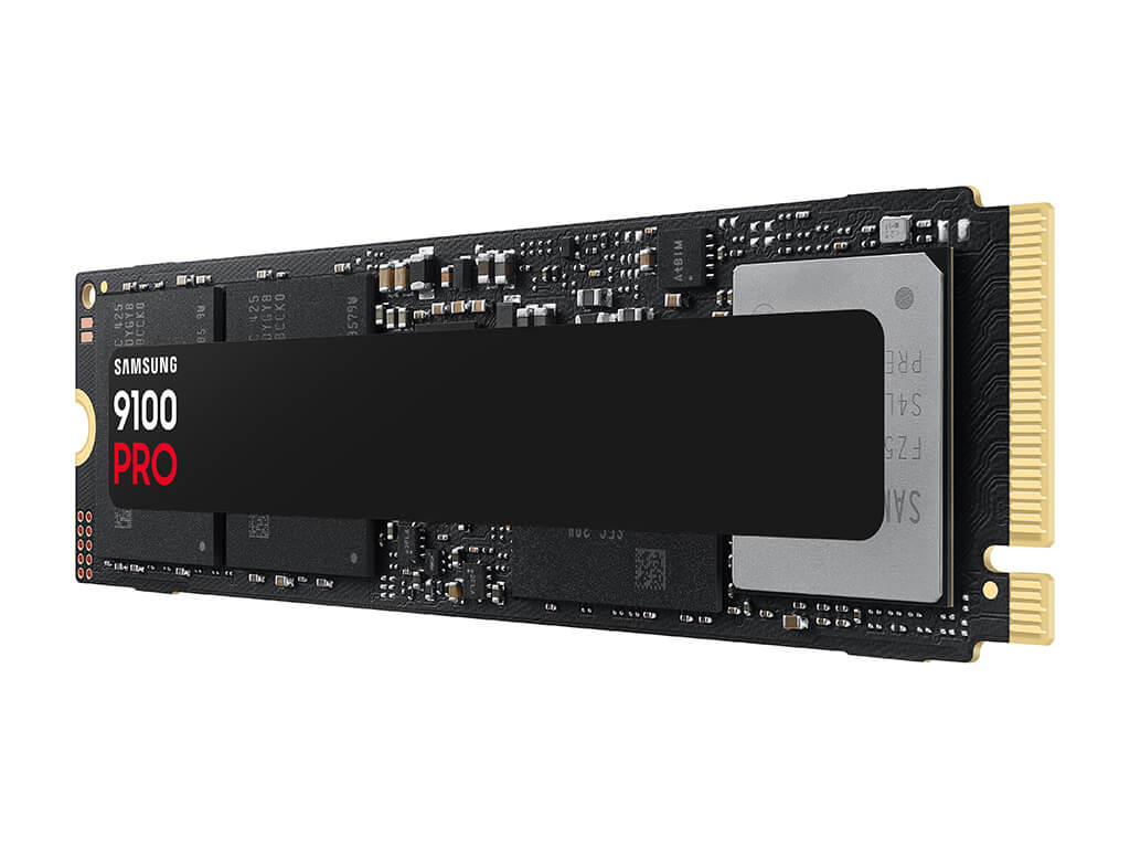 SSD 1TB M.2 80mm PCI-e 5.0 x4 NVMe 2.0, V-NAND TLC, Samsung 9100 PRO (MZ-VAP1T0BW)