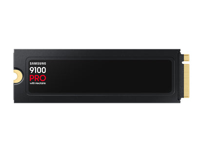 SSD 2TB M.2 80mm PCI-e 5.0 x4 NVMe 2.0, V-NAND TLC, Samsung 9100 PRO HeatSink (MZ-VAP2T0CW)