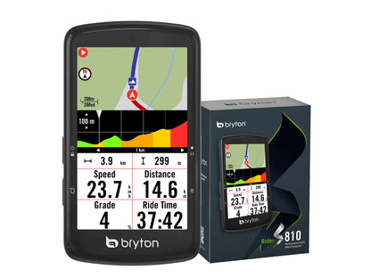 Kolesarski računalnik Bryton Rider S810 E, USB-C