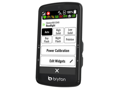 Kolesarski računalnik Bryton Rider S810 E, USB-C