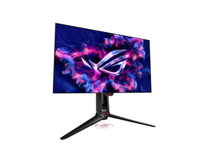 Monitor 26.5'' (67 cm) QHD OLED, 480Hz, HDR10, 2x HDMI, DisplayPort, zvočniki, ASUS ROG Swift PG27AQDP