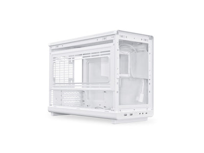 Računalniško ohišje Lian Li DAN Cases A3 Wood, Mesh, Micro-ATX, belo