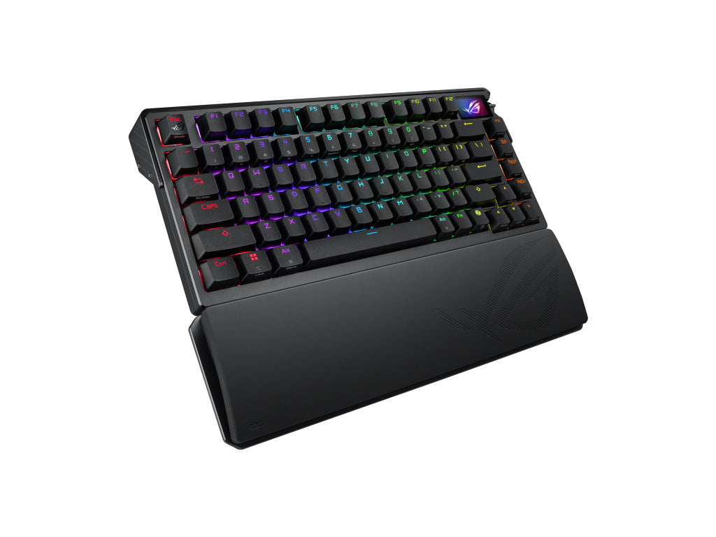 Tipkovnica ASUS ROG Azoth Extreme Wireless, ROG NX Red, PBT, OLED, RGB, USB, BT, US