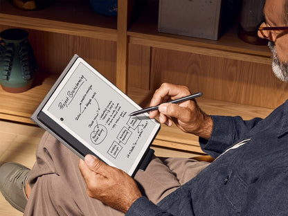 E-bralnik Amazon Kindle Scribe 2024, 10.2'' 64GB WiFi, 300dpi, Premium Pen, USB-C, siv