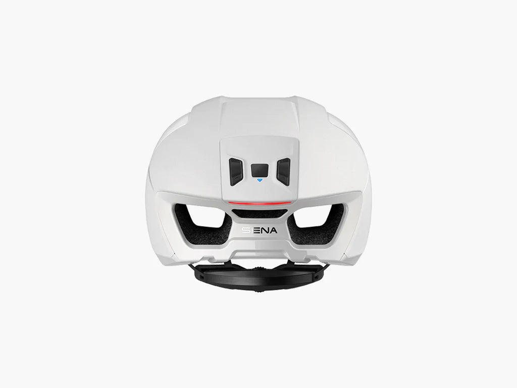 Kolesarska čelada SENA S1 Smart Helmet, Mesh, Mat bela, L