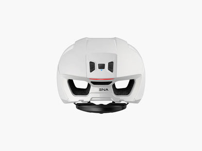 Kolesarska čelada SENA S1 Smart Helmet, Mesh, Mat bela, L