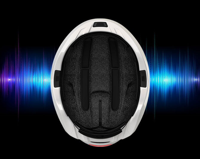 Kolesarska čelada SENA S1 Smart Helmet, Mesh, Mat bela, M