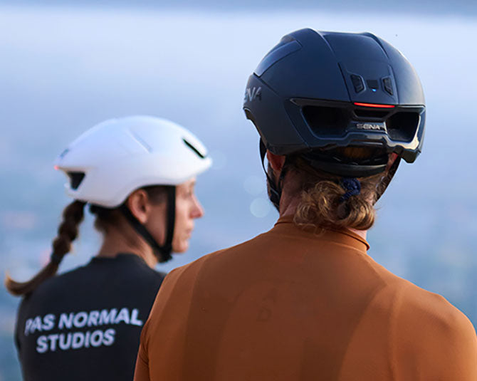 Kolesarska čelada SENA S1 Smart Helmet, Mesh, Mat črna, L
