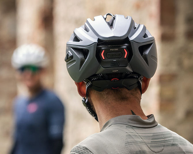 Kolesarska čelada SENA R2 EVO Smart Helmet, Mesh, Mat črna, L