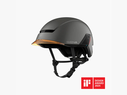 Kolesarska čelada SENA U1 Smart Helmet, Siva, L