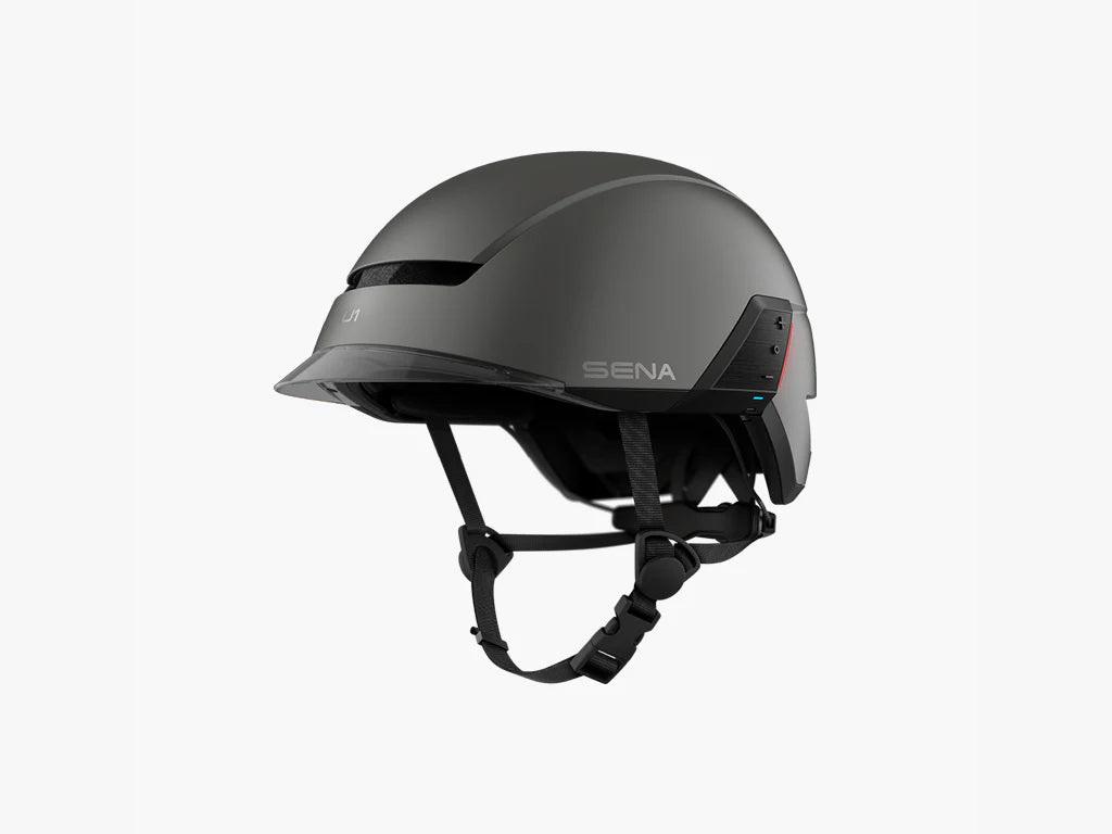 Kolesarska čelada SENA U1 Smart Helmet, Siva, M