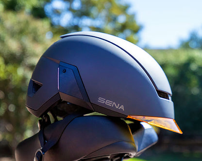 Kolesarska čelada SENA U1 Smart Helmet, Siva, L