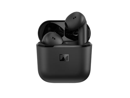 Slušalke Sennheiser Accentum Open, True Wireless, črne