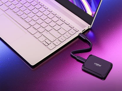 Zunanji SSD 4TB Type-C USB 3.2 Gen2, 3D NAND, CRUCIAL X9 (CT4000X9SSD9)