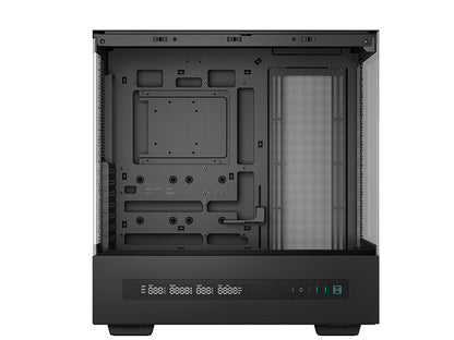 Računalniško ohišje DeepCool CH690 DIGITAL,  ATX, Midi-Tower, LCD, kaljeno steklo, črno