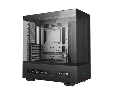 Računalniško ohišje DeepCool CH690 DIGITAL,  ATX, Midi-Tower, LCD, kaljeno steklo, črno