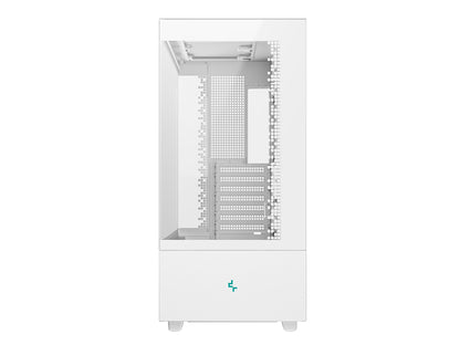 Računalniško ohišje DeepCool CH690 DIGITAL,  ATX, Midi-Tower, LCD, kaljeno steklo, belo