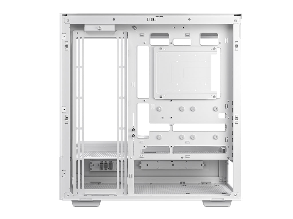 Računalniško ohišje DeepCool CH690 DIGITAL,  ATX, Midi-Tower, LCD, kaljeno steklo, belo