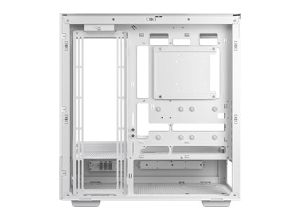 Računalniško ohišje DeepCool CH690 DIGITAL,  ATX, Midi-Tower, LCD, kaljeno steklo, belo