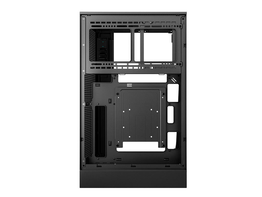 Računalniško ohišje DeepCool CH270 DIGITAL, Micro-ATX, LCD, Kaljeno steklo, črno