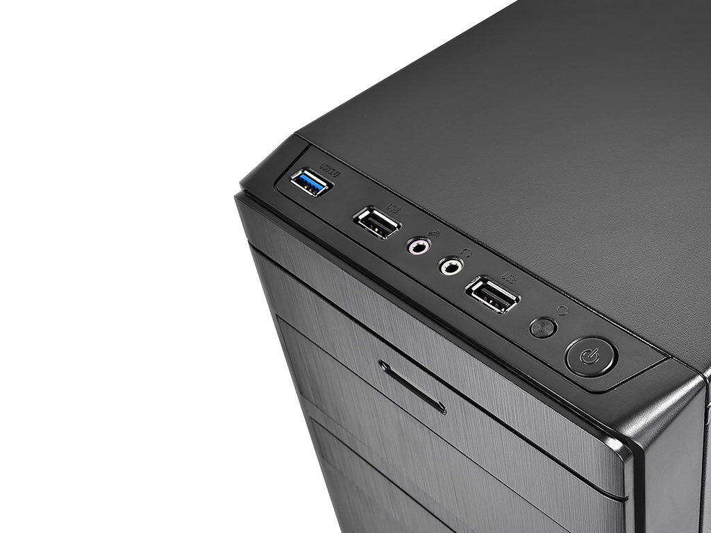 Računalniško ohišje DeepCool WAVE V2, Micro-ATX, črno