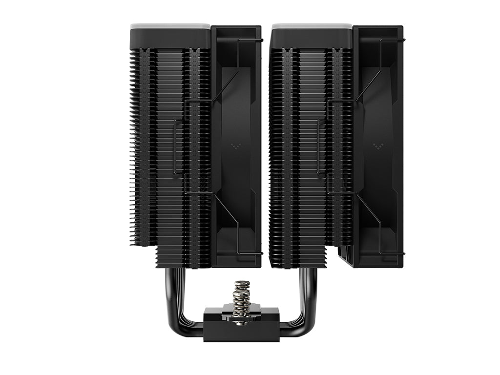 Hladilnik za procesor DeepCool AG620 BK ARGB V2, 2x120mm, črn