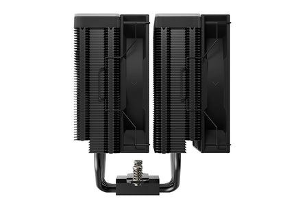 Hladilnik za procesor DeepCool AG620 BK ARGB V2, 2x120mm, črn
