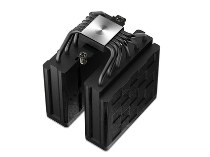 Hladilnik za procesor DeepCool AG620 BK ARGB V2, 2x120mm, črn