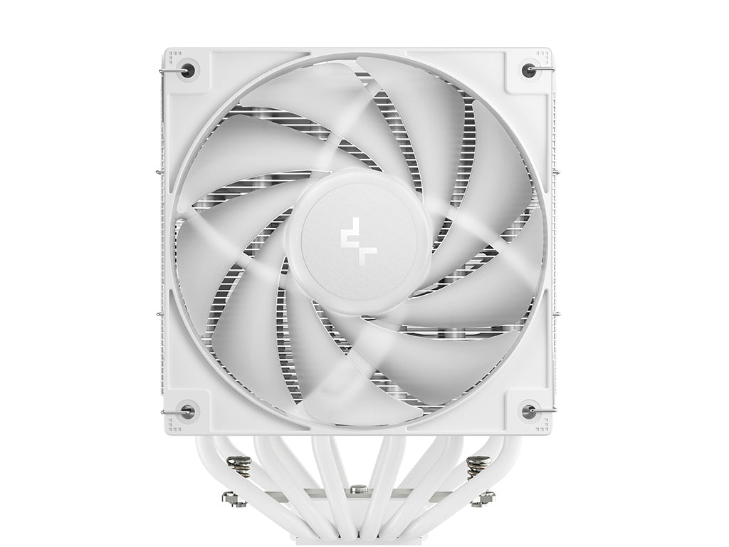 Hladilnik za procesor DeepCool AG620 WH ARGB V2, 2x120mm, bel