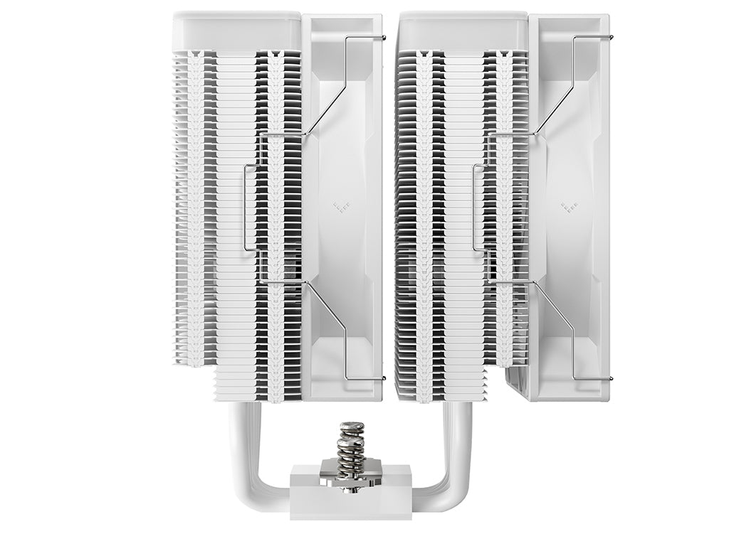 Hladilnik za procesor DeepCool AG620 WH ARGB V2, 2x120mm, bel