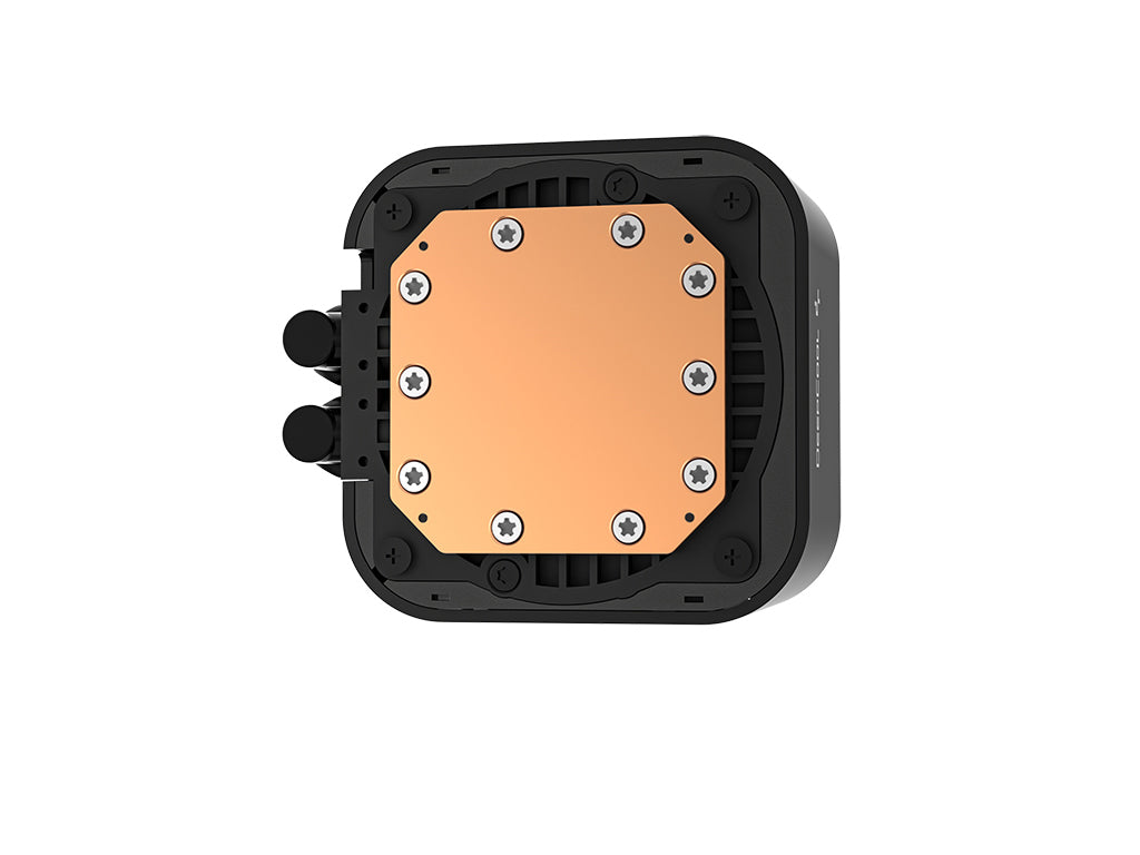 Komplet za tekočinsko hlajenje AIO Liquid Cooler DeepCool LQ240, 240mm, LCD, ARGB, črn