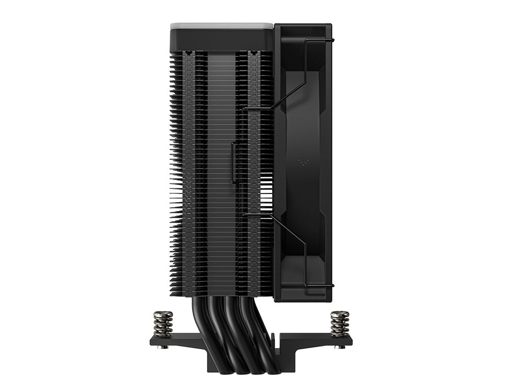 Hladilnik za procesor DeepCool AG400 BK ARGB V2, 120mm, črn