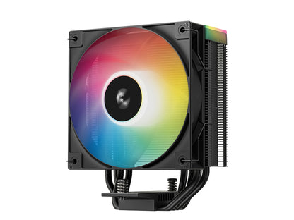 Hladilnik za procesor DeepCool AG400 BK ARGB V2, 120mm, črn