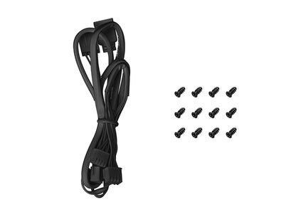 Ventilator za ohišje DeepCool FD12 3-in-1, PWM, 120mm, 3 Pack, črn