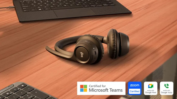 Slušalke Logitech Zone 305, MS Teams certificirane, Bluetooth, USB sprejemnik, črne