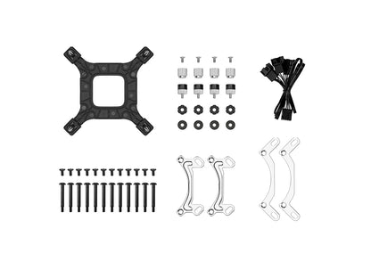 Komplet za tekočinsko hlajenje AIO Liquid Cooler DeepCool LE360 V2, 360mm, ARGB, črn