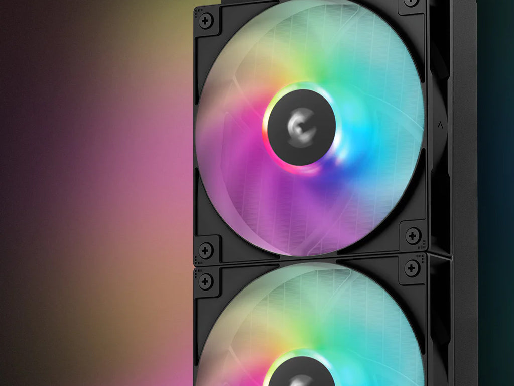 Komplet za tekočinsko hlajenje AIO Liquid Cooler DeepCool LE240 V2, 240mm, ARGB, črn