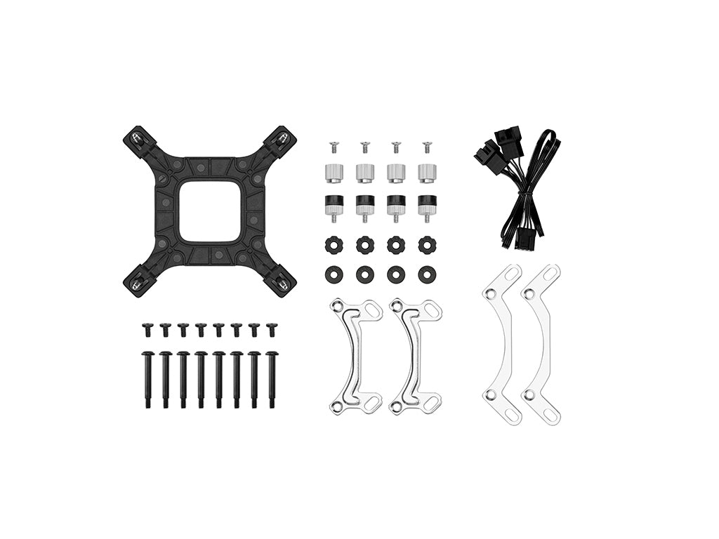 Komplet za tekočinsko hlajenje AIO Liquid Cooler DeepCool LE240 V2, 240mm, ARGB, črn