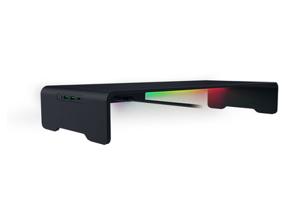 Stojalo za monitor Razer Monitor Stand Chroma, z USB hubom s 4 vhodi, RGB, HDMI, USB-C