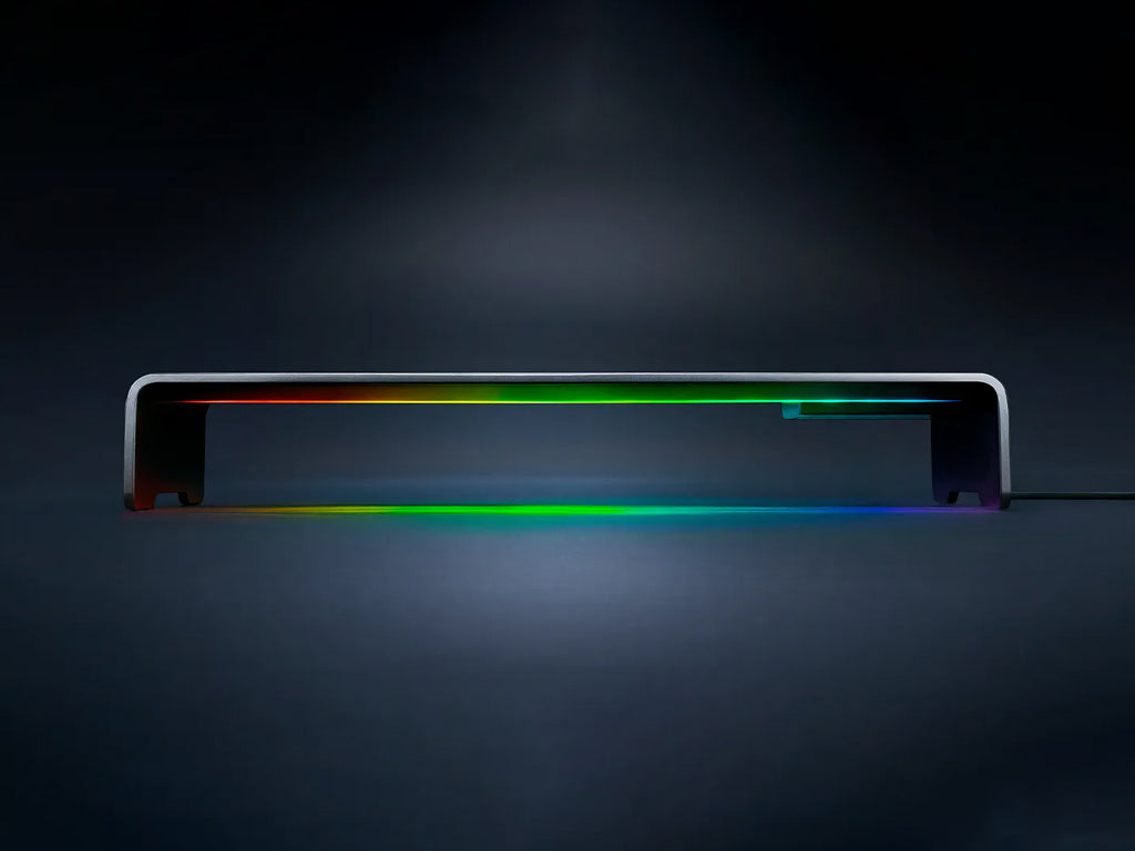 Stojalo za monitor Razer Monitor Stand Chroma, z USB hubom s 4 vhodi, RGB, HDMI, USB-C