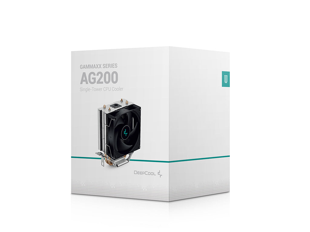 Hladilnik za procesor DeepCool AG200, 92mm, črn