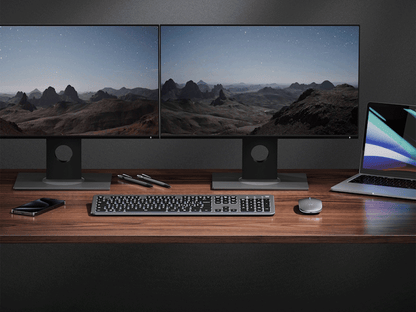 Tipkovnica Ewent EW3298 Wireless, osvetljena, Multimode, SLO