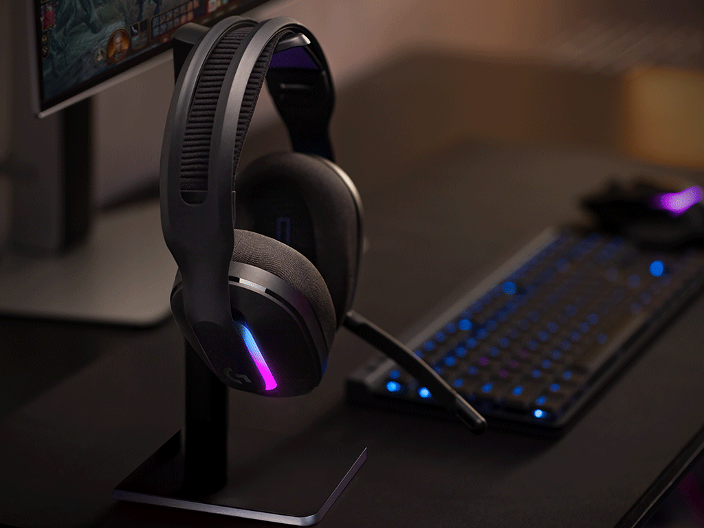 Slušalke Logitech G522 LIGHTSPEED Wireless Gaming, črne