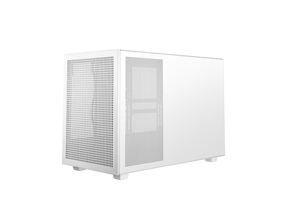 Računalniško ohišje DeepCool CH260, Micro-ATX, kajeno steklo, belo