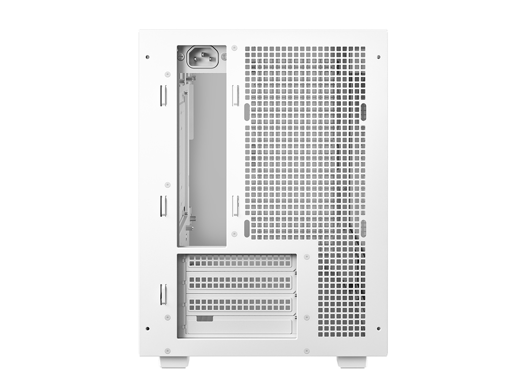 Računalniško ohišje DeepCool CH260, Micro-ATX, kajeno steklo, belo