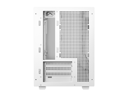 Računalniško ohišje DeepCool CH260, Micro-ATX, kajeno steklo, belo